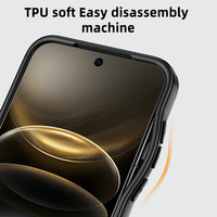 Étui magnétique mat antichoc de luxe pour Vivo X300 Ultra X300 Pro X300S V70, coque fine de protection anti-traces de doigts durable