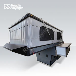 침대 확장, 냉장고, 태양광 시스템을 갖춘 신뢰성 높은 오프로드 픽업 캠퍼, 야생 탐험에 최적화 - Product Image 1