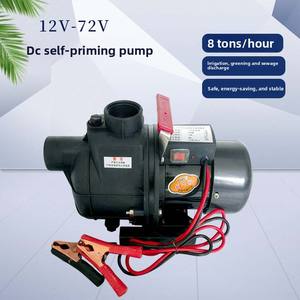 Pompe à <span class=keywords><strong>eau</strong></span> immergée auto-amorçante CC 12V 24V 48V 72V à haut débit 8T par heure, pompe électrique pour camion de lutte contre l'incendie - Product Image 3