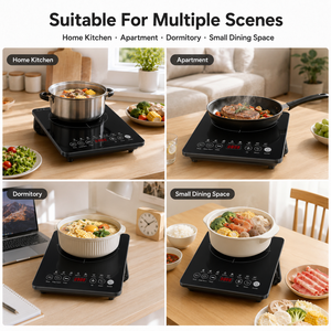 Rapid Heating Single Burner Outdoor Induction <b>Cooker</b> <b>Multi</b> <b>Function</b> Electric Stove Kitchen <b>Cooker</b> Portable KI02015 - Product Image 6