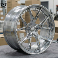 Jantes de voiture de tourisme personnalisées forgées Maxtera style S101 pour Porsche 911 Cayenne Audi R8 RS BMW M3 M4 M5 AMG GT Tesla NSX en alliage