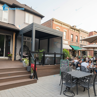 Pergola en aluminium Sweet Home 6063, à lames orientables, bioclimatique, gazebo robuste, pour terrasse extérieure, taille personnalisée, pavillon