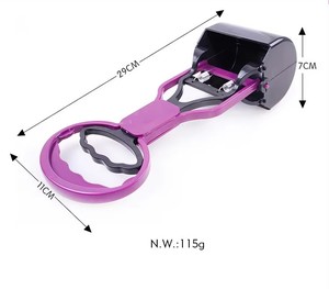 Ramasse-crottes pour animaux de compagnie en plastique portable avec long manche – Vente en gros - Product Image 6