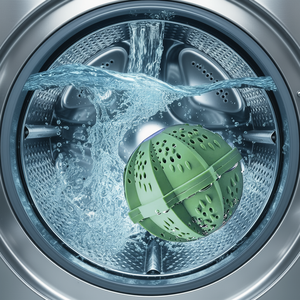 Balle de lavage Io Nova Eco pour le soin du linge avec une puissance de nettoyage naturelle - Product Image 3