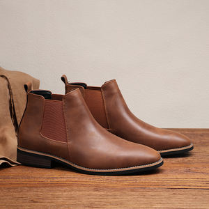 Zapatos Casuales Transpirables para Hombre, Resistentes al Desgaste, Botas Chelsea de Invierno, Zapatos Casuales para Hombre - Product Image 4