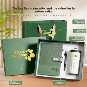Coffret Cadeau d'Affaires en Gros : Carnet Personnalisé avec Stylo et Bouteille d'Eau 3-en-1 pour Fournitures de Bureau – Lot d'Entreprise en Vrac - Product Image 2
