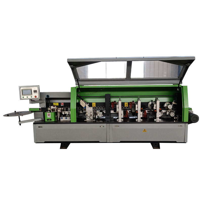 ПВХ ленточная облицовочная машина для древесины МДФ ДСП, облицовочная машина для кромки шкафа, готовая отделка по выбору, функция предварительной фрезеровки углов, цена