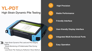 Y-Link Hochleistungs-Dynamische Pfahlprüfgeräte Pfahlramm-Analysegerät (PDA) für Beton- und Fundamentpfahl-Lastprüfungen - Product Image 2