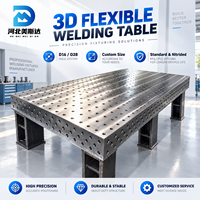 Nouvelle table de soudage flexible 3D sur mesure Meisida de haute qualité, en acier Q355 avec traitement de nitruration, station de soudage alimentée par batterie