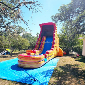 <span class=keywords><strong>Structure</strong></span> <span class=keywords><strong>gonflable</strong></span> Lava Rush avec toboggan aquatique pour enfants et adultes, matériel de <span class=keywords><strong>location</strong></span> pour événements - Product Image 4