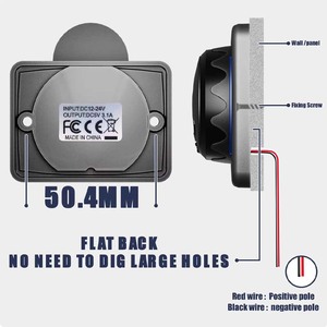 Phổ 12V 24V kép USB sạc nhanh ổ cắm với LED ánh sáng không thấm nước 3.1A đầu ra xe sạc cho Marine phương tiện đi lại - Product Image 6