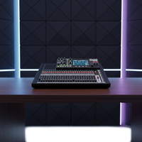 Mezclador Digital Profesional para DJ SONO T24S, Consola de Música de 28 Canales, Mezclador de Consola de Audio para DJ