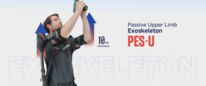 Exosquelette de bras supérieur intelligent PES-U pour la rééducation et le travail, support de bras sans batterie, stockage d'énergie, fabriqué en métal - Product Image 3