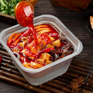 Olla caliente Laweike al por mayor varios sabores Chongqing olla caliente <span class=keywords><strong>picante</strong></span> olla caliente instantánea autocalentable - Product Image 5