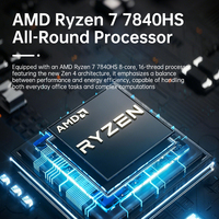 Mini PC Empresarial y de Oficina TOPC con AMD R7-7840HS de Ocho Núcleos a 5.2 GHz, USB 3.2 x5 y GPU R7 780M en Carcasa Portátil