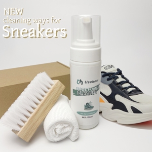 Sneaker Foam Cleaner chăm sóc giày làm sạch Kit cho giày trắng Giày thể thao 150ml 5oz - Product Image 3