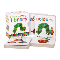 El mundo de Eric Carle, pequeña biblioteca de aprendizaje, libros educativos en inglés para niños