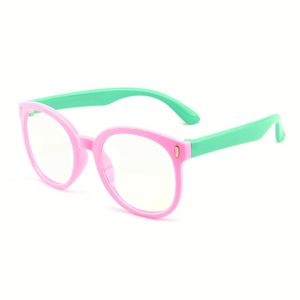 Lunettes de vue rondes pour enfants, avec logo personnalisé, vente en gros, mode, mignonnes, pour garçons et filles, bloquant la lumière bleue, anti-lumière bleue - Product Image 5
