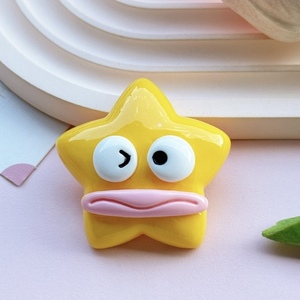 <span class=keywords><strong>C1</strong></span> Nuevo y Popular Charm de Resina con Diseño de Dibujos Animados, Boca Grande y Divertida, Formas Surtidas, Suministros para Manualidades y Joyería DIY - Product Image 2