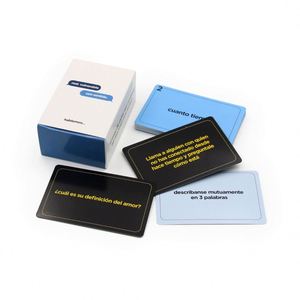 Impression de cartes à jouer personnalisées de haute qualité, jeu de 54 cartes Rami, mini-jeu de cartes avec logo - Product Image 3