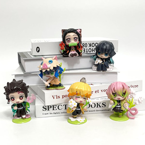 6 PCS/SET Manga Estatuilla Tanjirou <span class=keywords><strong>Nezuko</strong></span> <span class=keywords><strong>Zenitsu</strong></span> Kyoujurou Kanroji Kamado <span class=keywords><strong>Nezuko</strong></span> Flor DE NACIMIENTO 3 Ver. Figura PVC Anime Figura Juguetes - Product Image 5