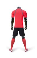 Drapeau personnalisé Arbitre de football Uniforme Paquet Ensemble 7v7 Pas Cher Football Gardien Uniformes pour Équipes
