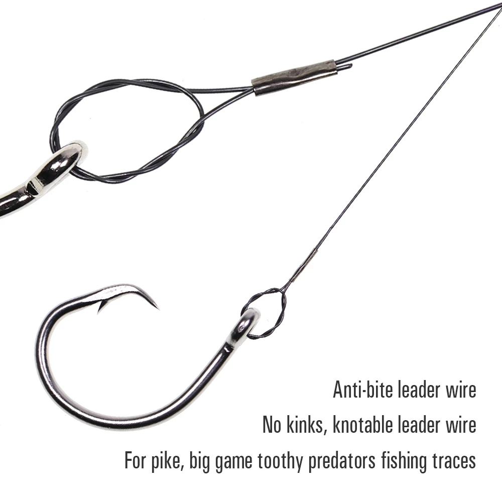 American Fishing Wire Stainless Steel Single-Strand Toothproof Leader Wire | Bass Pro Shops