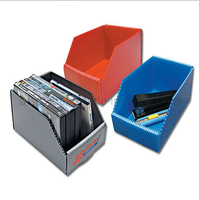 Boîte de rangement pliable et réutilisable pour documents, avec logo personnalisé, couleur et épaisseur ajustables, pour le bureau