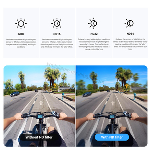 Kit de filtres ND Insta360 GO 3S d'origine pour Insta360 Go 3S, accessoires en alliage d'aluminium léger et verre trempé - Product Image 6