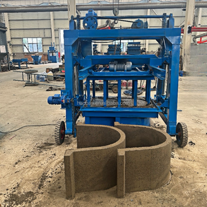 Ligne de production automatique de tuyaux en béton verticaux HP2-120-1, composants clés de <span class=keywords><strong>la</strong></span> ligne de production de tuyaux d'évacuation comprenant une pompe à ciment de <span class=keywords><strong>la</strong></span> marque HAOPAN - Product Image 4