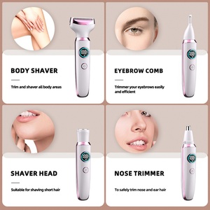 Nouvel Épilateur Électrique Indolore pour Femme, Rasoir Corporel et Tondeuse pour Maillot de Bain - Product Image 2