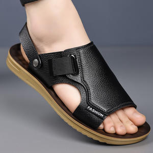 Sandales pour hommes, tongs décontractées d'été, nouvelle version coréenne, sandales décontractées à double usage pour hommes - Product Image 6