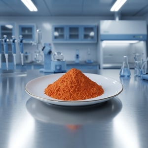 Pigment Inorganique Jaune Tangerine 1828 Poudre Jaune-Orange Légèrement Rougeâtre Pureté 98% Colorant pour Glaçure Céramique 25kg/tambour - Product Image 1