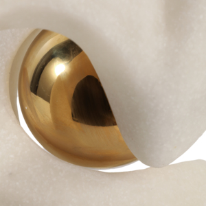 Scultura a sfera in acciaio inossidabile, ornamento decorativo per la casa, il bagno, l'ufficio, il soggiorno, chic - Product Image 6
