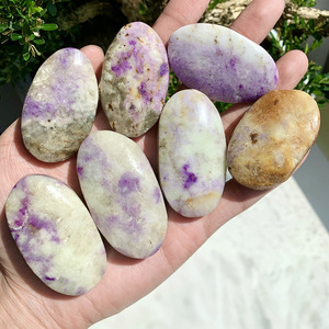 Offerta Speciale: <span class=keywords><strong>Pietra</strong></span> Palmare in <span class=keywords><strong>Lepidolite</strong></span> Naturale di Alta Qualità, Cristallo Curativo per Decorazioni - Product Image 3