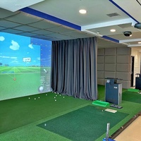 Centre d'Expérience Sportive Numérique Interactif Coréen pour la Pratique de Golf en Salle – Amusement Commercial