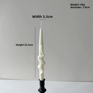 Velas al por mayor <span class=keywords><strong>con</strong></span> forma de serpiente 3D para Navidad y Halloween, velas largas de cera de soja perfumada de primera calidad para decoración de fiestas, ambiente espeluznante - Product Image 6