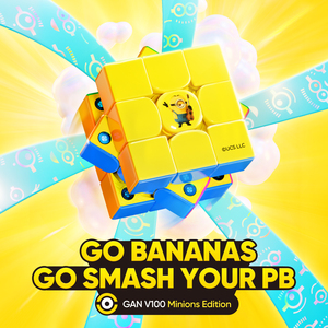 Cubo Magnético Profesional Minions <span class=keywords><strong>Gan</strong></span> V100 Maglev UV <span class=keywords><strong>3x3</strong></span>, Rompecabezas, Regalo para Niños, <span class=keywords><strong>GAN</strong></span> V100 <span class=keywords><strong>3x3</strong></span> Maglev Cube Magic - Product Image 1