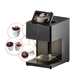 Máy In Nhiều Màu Cà Phê Latte Tự Làm Máy In Bánh Latte Nghệ Thuật Sô Cô La Bánh Quy Cafe Bánh Cappuccino Kèm Máy Tính Bảng WIFI - Product Image 1