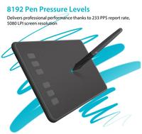 Bon prix ! Table graphique électronique Huion H640P avec 8192 niveaux de pression du stylet et de bonnes performances