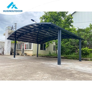 Abri de voiture portable imperméable, <span class=keywords><strong>auvent</strong></span> à deux voitures, abri en polycarbonate pour deux véhicules - Product Image 6