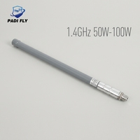 Antenne de liaison de données numérique omnidirectionnelle multibande industrielle étanche IP67 de 60 cm, haute puissance 1,4 GHz 50W-100W, gain 3-8dBi