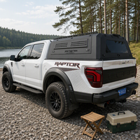 Auvent rigide en aluminium imperméable de haute qualité pour pick-up Ford F150 Ranger Toyota Tacoma 5ft 6ft Hilux Nissan Frontier