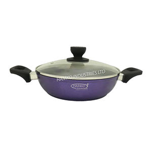 Ensemble d'ustensiles de cuisine en aluminium antiadhésif personnalisé de haute qualité orienté vers l'exportation marmite batterie de cuisine ensemble de casseroles colorées du Bangladesh - Product Image 1