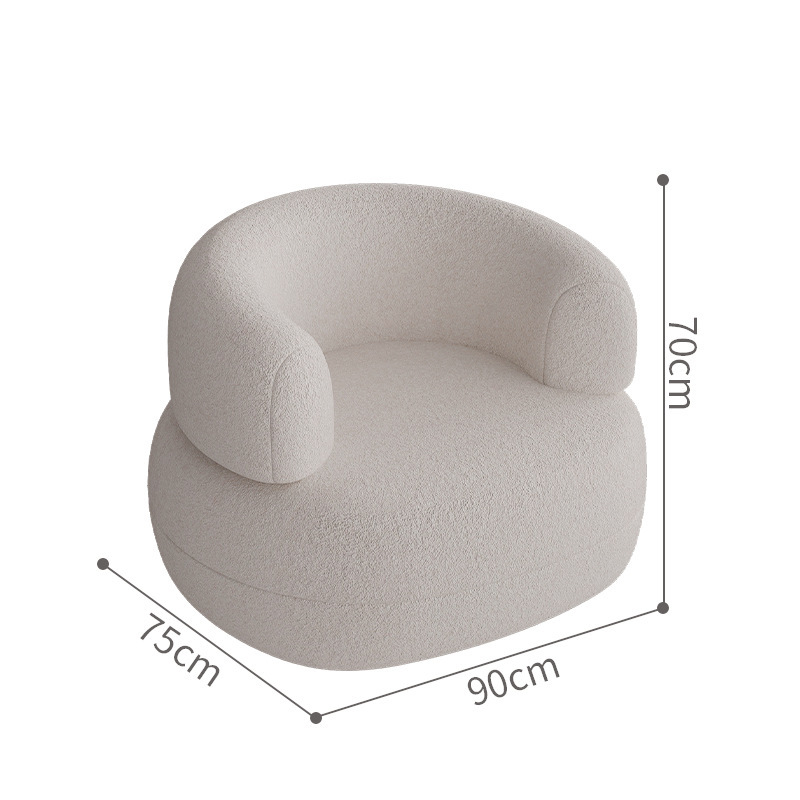 Lana de cordero: Asiento individual