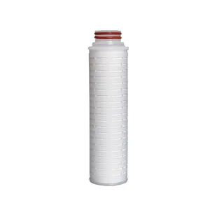 Elemen filter lipat 10-40 inci untuk perawatan air filter perawatan air 0.1 mikron 0.5 mikron filter PARKER PAll