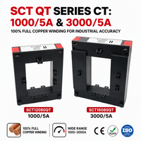 Transformador de Corriente de Núcleo Dividido de 5A a 150A, Sensor de Corriente CA Serie SCT de Alta Precisión para Sistemas de Monitoreo de Energía