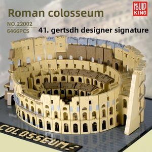<span class=keywords><strong>Construction</strong></span> 22002-26 Modèle Colisée et Hogburg, Jouet de <span class=keywords><strong>construction</strong></span> en plastique ABS à assembler soi-même pour enfants, petites pièces - Product Image 2
