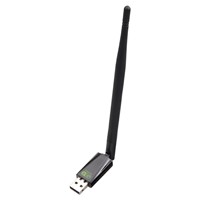 Adaptador Wifi USB en Oferta, Dongle de 300Mbps, Mini Adaptador Inalámbrico sin Controlador para Windows 10, Adaptador Wifi USB para PC, Escritorio y Portátil