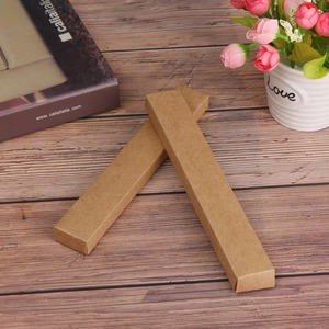 Boîtes d'emballage en carton pliables avec votre propre logo imprimé, boîte en papier kraft personnalisée pour brosse à dents en bambou - Product Image 4